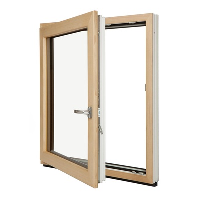 Das neue Design- Fenster “Eforte Fusion“ kombiniert das Beste aus drei Welten: Kunststoff, Holz und Alu.