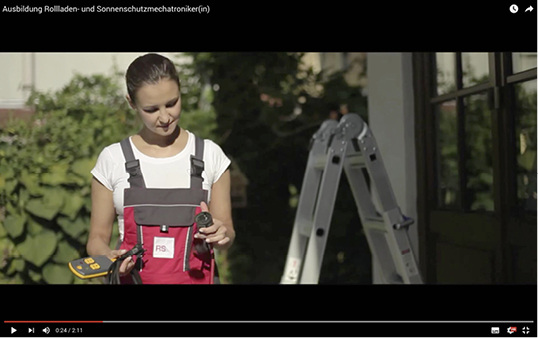 



Mit einem aktuellen YouTube Video zeigt der Bundesverband Rollladen und Sonnenschutz augenzwinkernd, wie gut Azubis derzeit ausgebildet werden.
