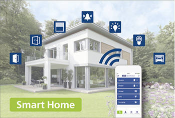 
Eine intelligente App, viele Funktionen. So smart lassen sich Sicherheit und Komfort erschließen.

