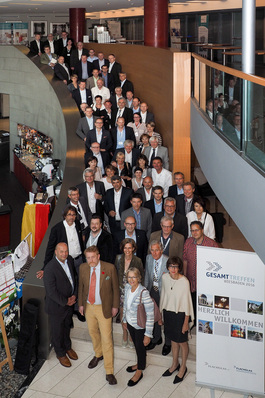 Zufriedene Mitglieder beim Gesamttreffen 2016