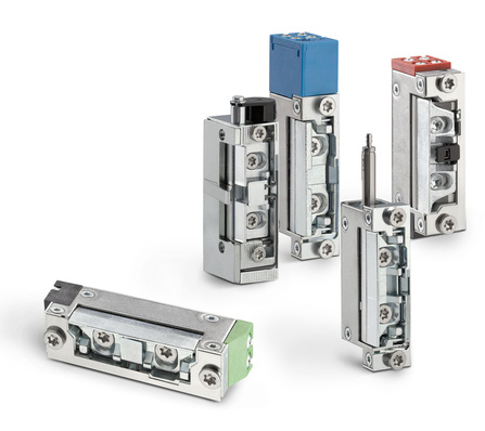 Mit den IST-typisch kleinen Maßen und der als Option integrierten Fallenführung bieten A4000 Vektortüröffner Türherstellern, Verarbeitern, Architekten und Planern neue Gestaltungsmöglichkeiten und hohe Planungssicherheit.