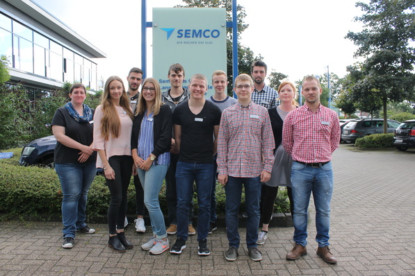 Anfang August sind bei Semco über 40 Auszubildende ins Berufsleben eingetreten.