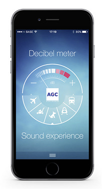 



Die neue „Acoustics App“ von AGC Interpane hilft, das geeignete Schalldämmglas für jede Art von Lärm auszuwählen. 
