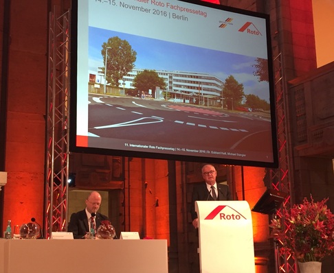 Der Vorstandsvorsitzende Dr. Eckhard Keill auf dem 11. Fachpressemeeting in Berlin