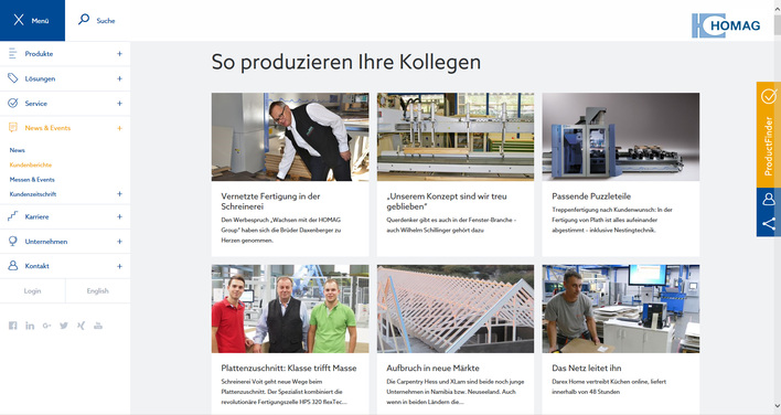 So produzieren Unternehmen der holzbearbeitenden Branche: Spannende Berichte aus allen Branchen