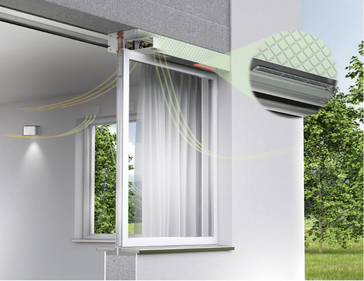 



Der nur gering aufbauende Airfox Top UNI ist ein Aufsatzkasten ohne Behang, der mit einem gedämmtem Airfox-Modul ausgestattet ist.
