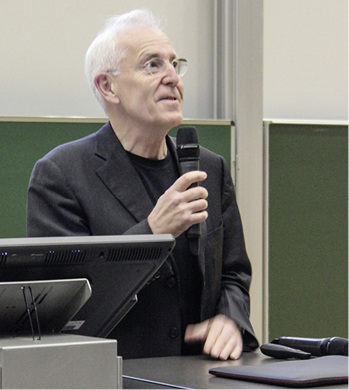 
Veranstalter Prof Dr.-Ing. Bernhard Weller, Leiter des Instituts für Baukonstruktion der Universität Dresden
