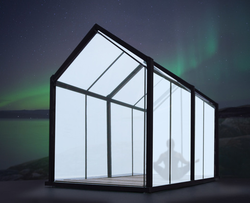 Ein spannendes Exponat auf den GPD 2017 ist das selbstleuchtende Light house der LightGlass Technology GmbH aus Wien