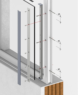 



Mit Vitrum bietet Abel Metallsysteme eine filigrane Glasabsturzsicherung für Fenster und Türen an. 
