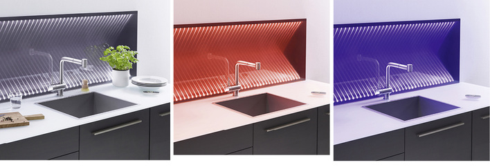 



Der Veredler bietet jetzt mit Spri Lumina ein Glaswandsystem mit ausdrucksstarkem 3D-Effekt für Nischenrückwände an. Dabei verbindet Anbieter Sprinz den besonderen Lichteffekt im Kontext von Verbundglas, Ettlin-Gewebe sowie Montagerahmen, inklusive LEDs. Das System wird maßgerecht individuell gefertigt. Maximale Glasformate von 2,0 x 0,65 m lassen sich aktuell umsetzen. 



Angeboten und verarbeitet werden hierfür aktuelle LED-Stripes. Das Komplettsystem setzt sich aus Glas, Aluminiumrahmen, Rückwand, LED-Kit und Spezialgewebe der Firma Ettlin zusammen und sei hierbei vielseitig planbar. Das System ist mit einer Gesamtstärke von 27 mm sehr flach und gleichzeitig leicht zu montieren. Das System ist reversibel und damit auf Eventualitäten vorbereitet, so der Anbieter. 
