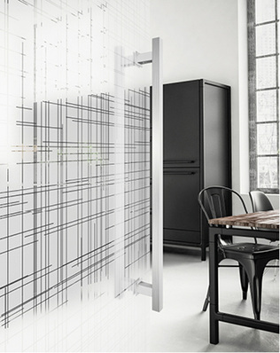 



Die neuen Ornamentgläser bietet Prüm für Ganzglastüren sowie für Lichtausschnitte an, wodurch sich diese auch im Designverbund kombinieren lassen.
