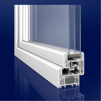 
Die neue thermische Armierung von Inoutic: Hohe Stabilität und optimale Wärmedämmung dank geschäumtem harten PVC Kern mit zusätzlicher Ummantelung und einextrudierten Stahlkabeln.



