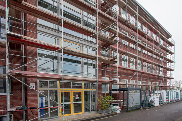 Gebäude 56 Vorderseite (oder Straßenseite)