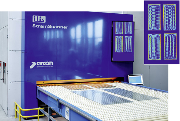 



Mit dem StrainScanner ist eine hochauflösende Inline-Messtechnik verfügbar, die eine echte Spannungsmessung durchführt statt einer Auswertung von einfachen Polarisationsfilteraufnahmen. Oben die Messbilder der Gläser.
