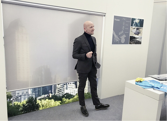 
Die gelungene Produktvorstellung zeigte sehr eindrücklich, wie GreenScreen Sea-Tex funktioniert.



