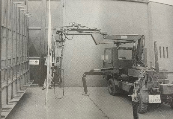 Kompakte Technik, auf engstem Raum zusammengepfercht.