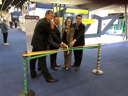 Peter Ottmann, Jose Domingos Seixas, Lauro Miguel Alttomar, Manuela Keller, João Paulo Picolo (v.l.)