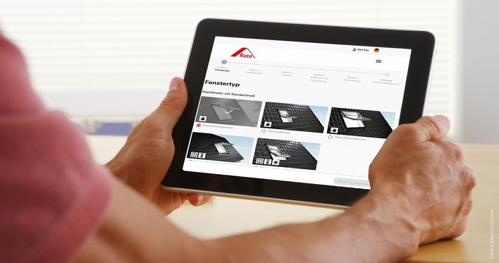 Der Roto Produktkonfigurator ermöglicht es Fachhandel, Dachdeckern und Zimmerern, aber auch Fachplanern und Architekten, schnell und einfach die richtige Lösung von Roto zu finden.