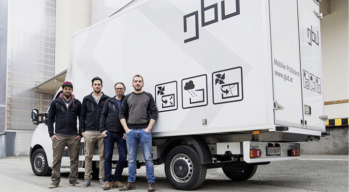 



Der neue transportable Prüfstand der gbd Lab GmbH wurde so konzipiert, dass er in einem Transporter der Sprinter-Klasse untergebracht werden kann. Damit ist er schnell beim Kunden oder auf der Baustelle.
