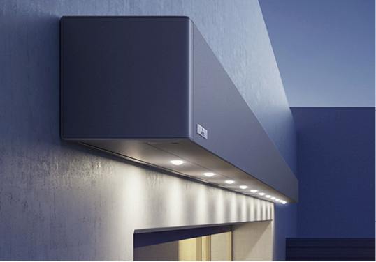 



Optional ist Kubata mit integrierten LED-Spots erhältlich, die eine Lebensdauer von bis zu 30 000 Leuchtstunden bieten sollen.
