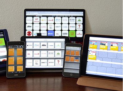 



Die Fenster-App läuft praktisch auf allen mobilen Internetgeräten wie Smartphones oder Tablets, egal ob Android oder iOS installiert ist.
