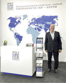 



Prof. Ulrich Sieberath zeigte sich entspannt auf dem ift-Stand der Fenestration BAU China in Peking.
