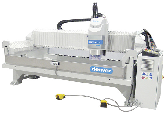 



Die 3-Achsen-CNC-Anlage Krea von Denver ermöglicht eine Bearbeitungsfläche bis 2100 × 1100 mm.
