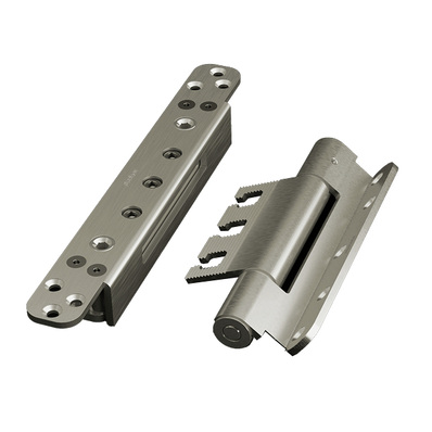 



Das „Objecta“-Band für schwere Türen ist für gefälzte und stumpf einschlagende Türgeometrien verfügbar. Passend dazu liefert Basys Befestigungszubehör, unter anderem Halteplatten für Umfassungszargen.
