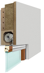 



Die Sandwich-Konstruktion sorge für eine hohe Stabilität des Rollladenkastens, bei sehr guten Dämmwerten.
