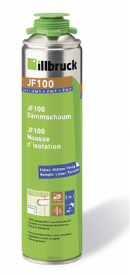 



Der JF100 Dämmschaum ist der erste und einzige „Dämmstoff aus der Dose“, der im DGNB-Navigator gelistet ist.
