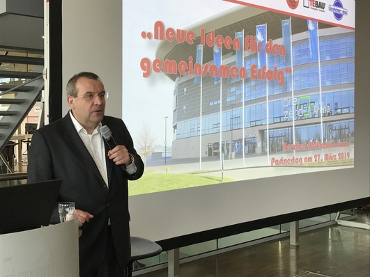 Der Partnertag am Standort Sinsheim wurde von al bohn Geschäftsführer Matthias König mit den Worten eröffnet: “Erfolg lässt sich organisieren.“