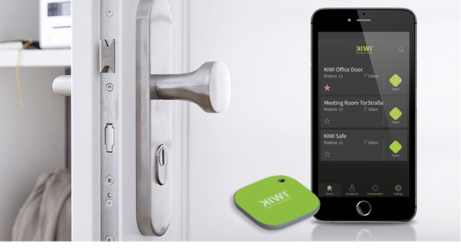 



Die Funktionstüren von Garant lassen sich mit dem schlüssellosen Zutrittssystem von KIWI ausstatten.
