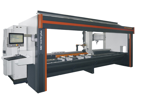 



SBZ 122/70 plus: Für die wirtschaftliche und rationelle Bearbeitung von Aluminium-, Kunststoff- und Stahlprofilen.
