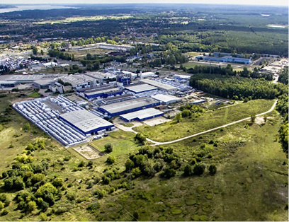 



Der polnische Produktionsstandort in Wocawek umfasst jetzt eine Fläche von 160 000 m².
