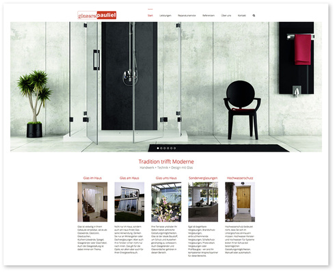 



Sprechen Sie mit Ihrer Homepage Ihre Zielgruppe klar und deutlich an. Verpassen Sie es aber auch nicht, durch sympathische Teamfotos nahbar und authentisch zu wirken.
