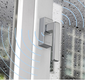 



Der SecuSignal-Funk-Fenstergriff hat eine Design-Überarbeitung erfahren.
