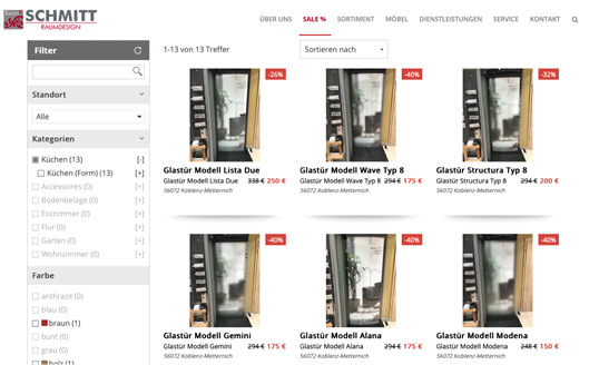 



Die ersten Live-Einbindungen des Tools sind bereits bei Händlern wie Schmitt Raumdesign online. 
