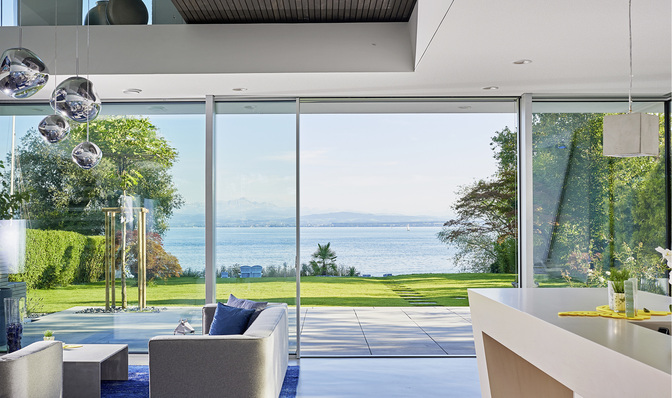 



Der Neubau gibt ungeahnte Durchblicke frei.
